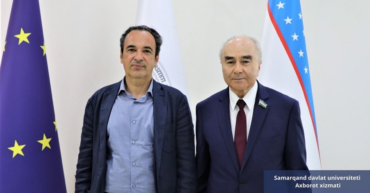 Посол Италии посетил Самаркандский государственный университет…
