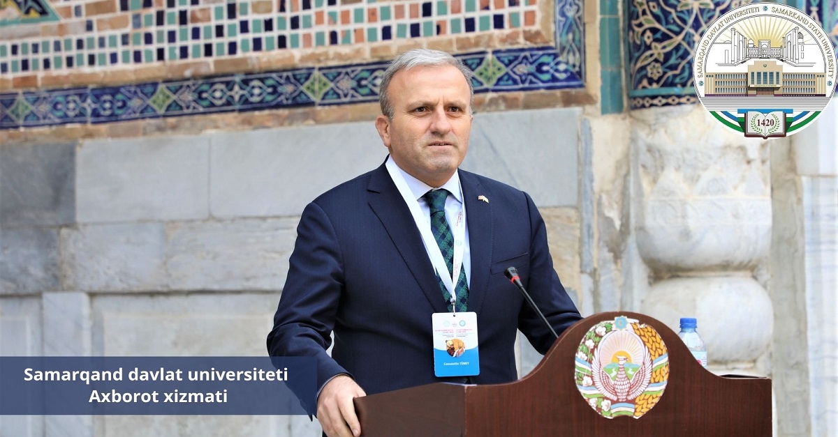 Head of TIKA's representative office in Uzbekistan Jamaluddin Tuney: