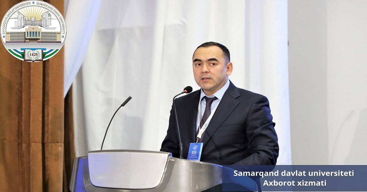 Abduqadir Tashkulov, Minister of Higher and Secondary Special Education of the Republic of Uzbekistan: