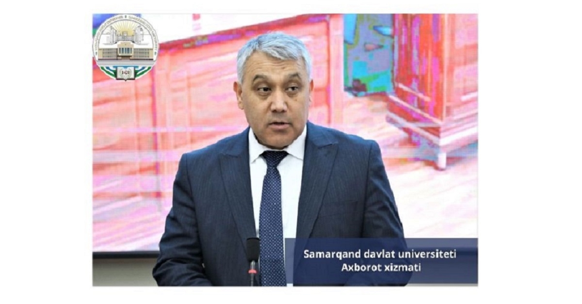 A national scientific-practical conference was held at the Institute of Engineering Physics of Samarkand State University on the topic 