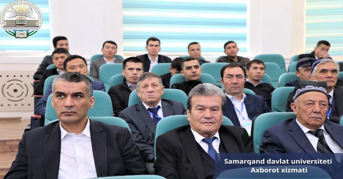 A national scientific-practical conference was held at the Institute of Engineering Physics of Samarkand State University on the topic 