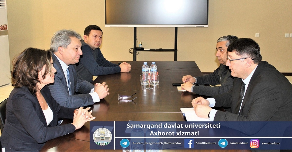Cooperation between Samarkand and Russian mathematicians...