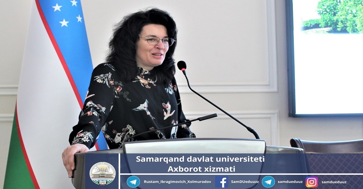 Cooperation between Samarkand State University and Altai State University...