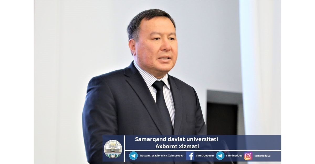 At the Faculty of Law of Samarkand State University, an open dialogue was held with the parents of students...