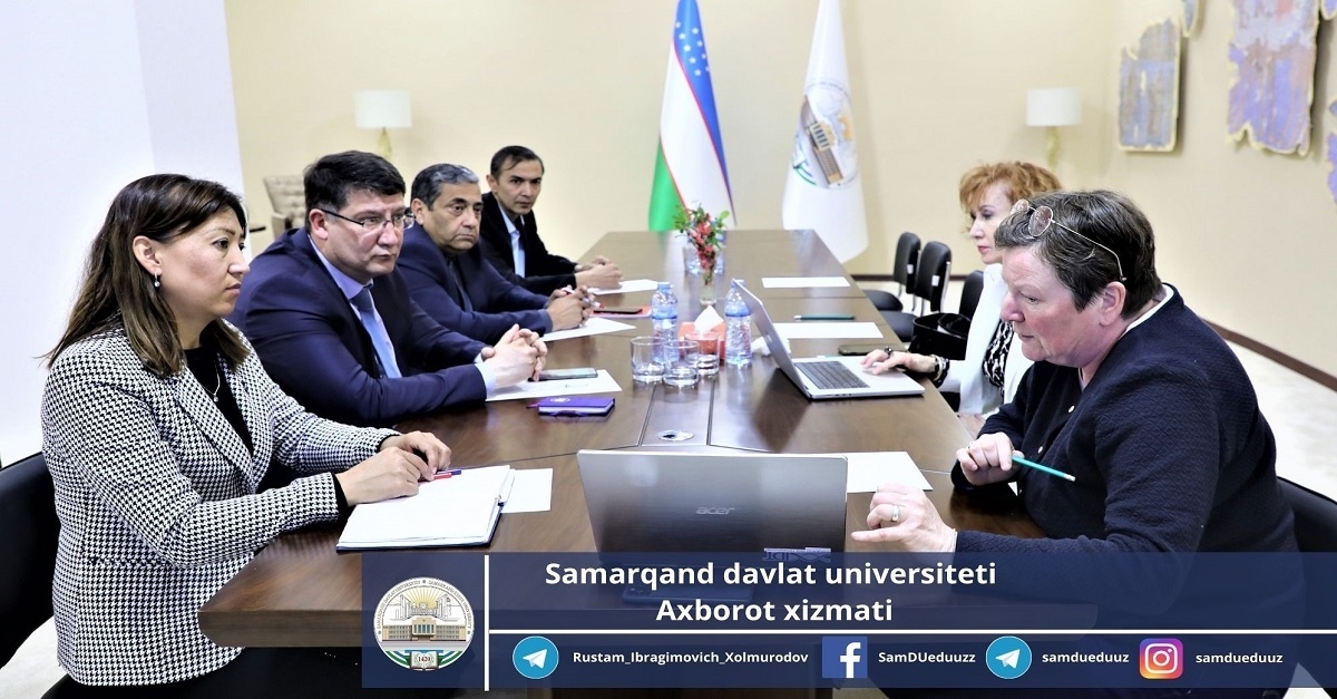 Cooperation between Samarkand State University and the University of Poitiers...