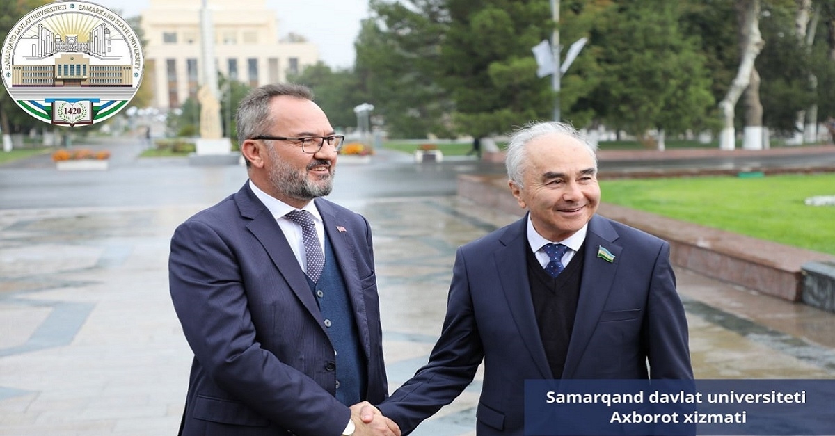 New pages of cooperation between Ankara University. Yildirim Boyazid and Samarkand State University