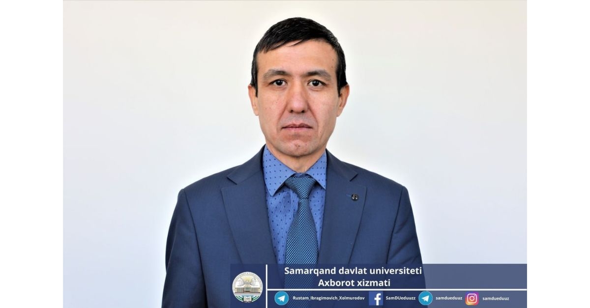 SamSU teacher received a grant from the Islamic Development Bank and continues his research in Malaysia...