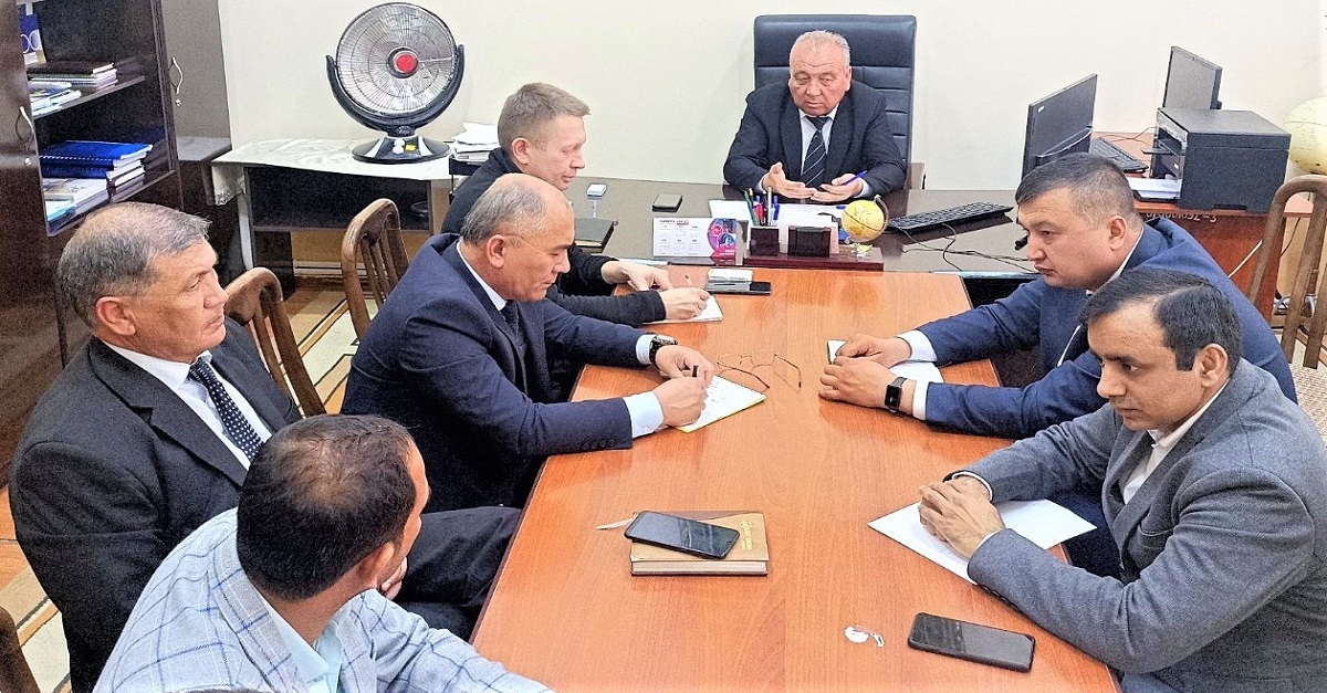 The issues of improving the activities of the Scientific and Educational Center for Geoinformation Systems of Samarkand State University were agreed...