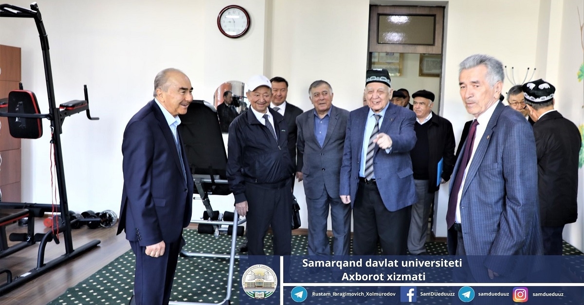 A medical and preventive center has been opened at Samarkand State University...