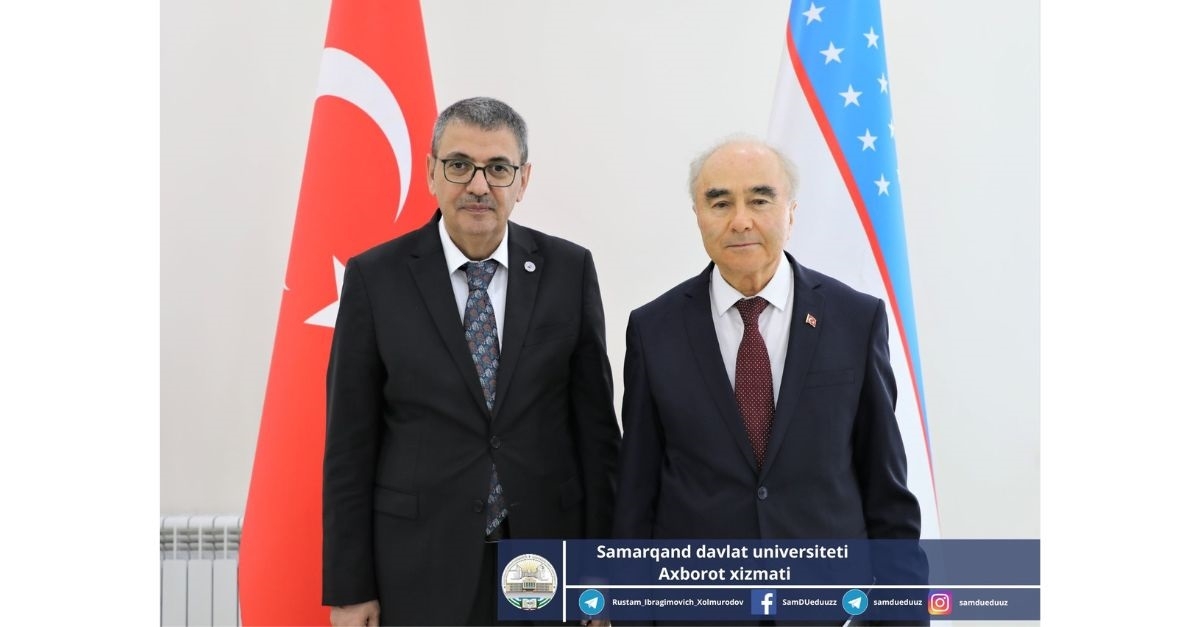 Samarqand davlat universiteti va Turkiyaning Pamukkale universiteti hamkorligida  Innovatsion agrotexnologiyalar transferi ofisi ochiladi...