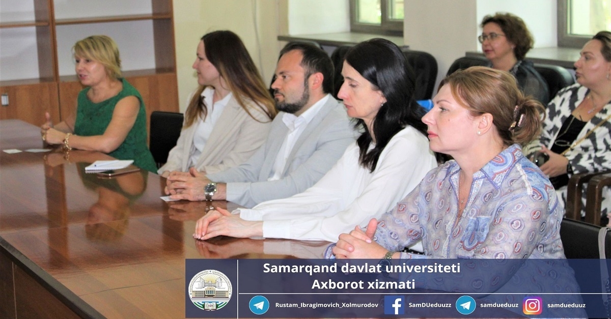 Cooperation between Samarkand State University and Vladivostok State University...