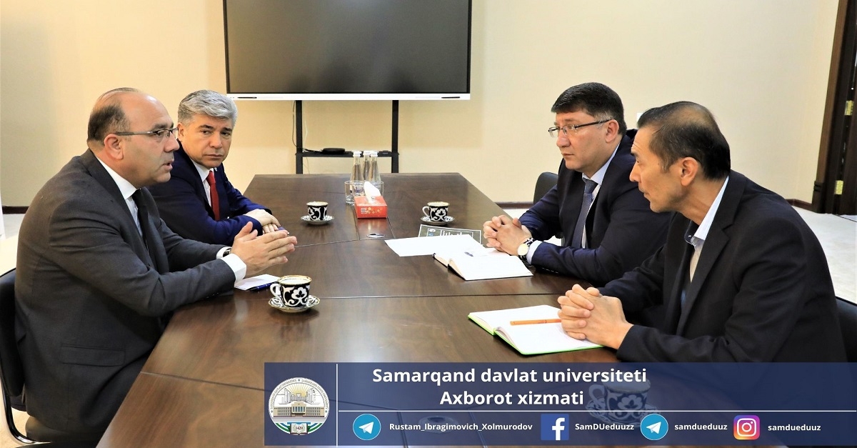 Cooperation between Samarkand State University and Turkish Gazi University...