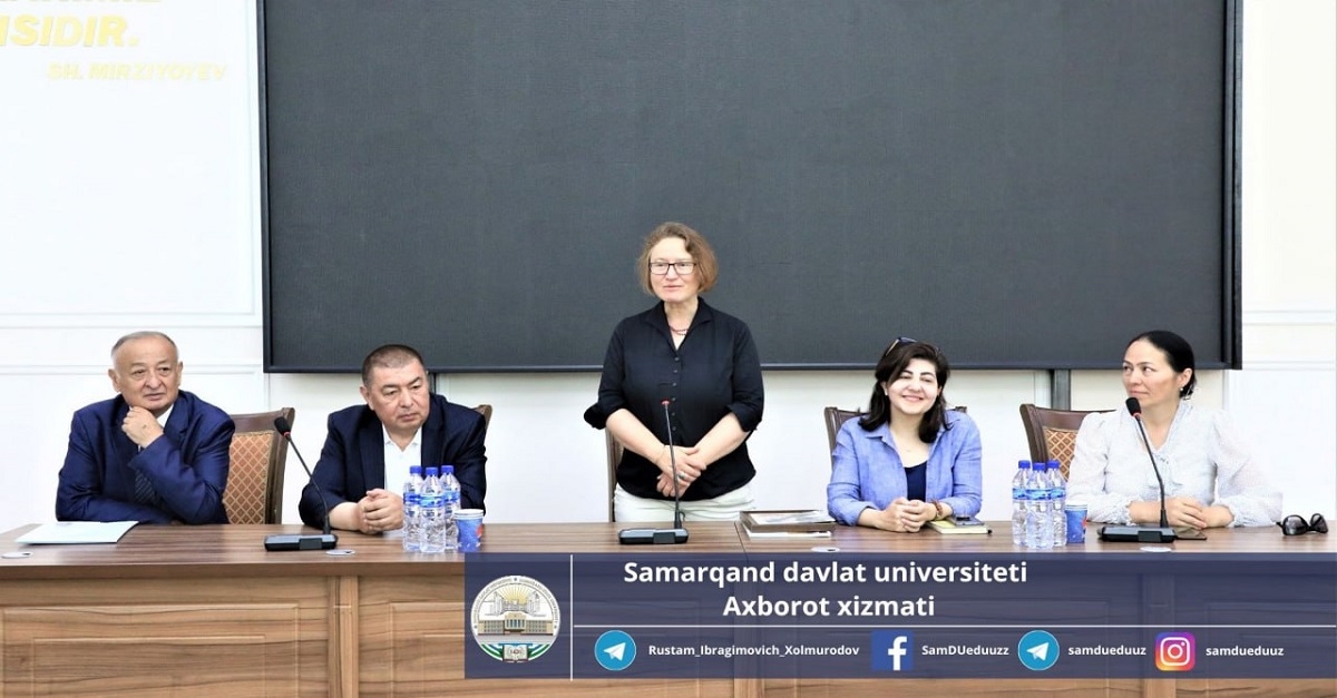 Профессора и студенты Самаркандского государственного университета приняли участие в международном гранте...