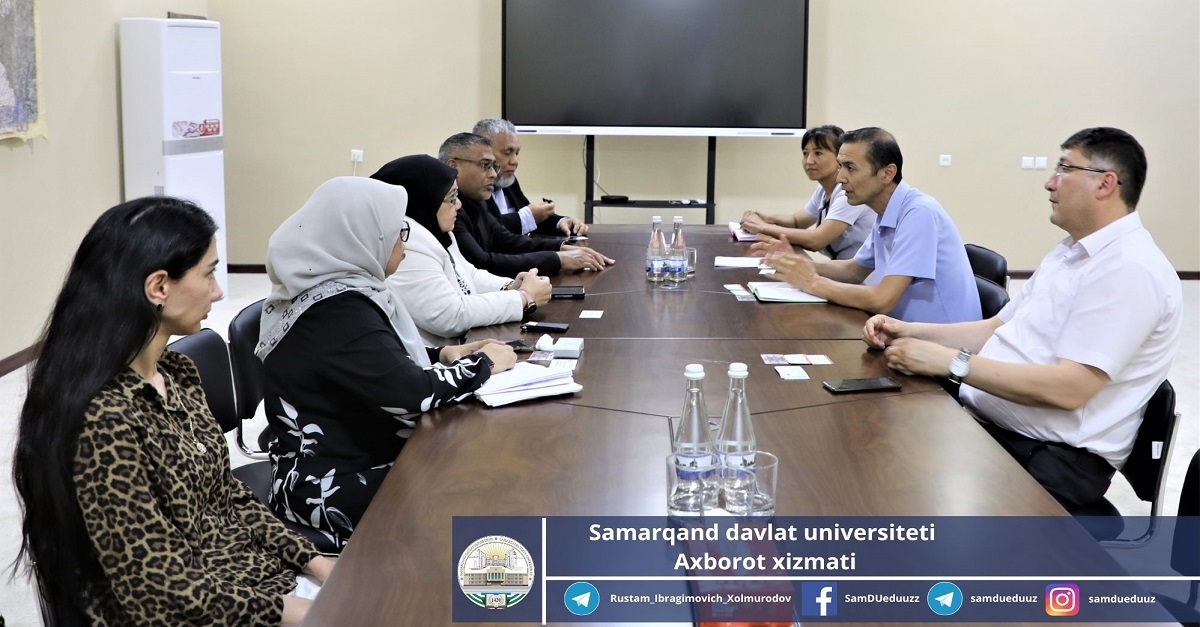 Samarkand State University is on the way of establishing cooperation relations with Pendidikan Sultan Idris University...