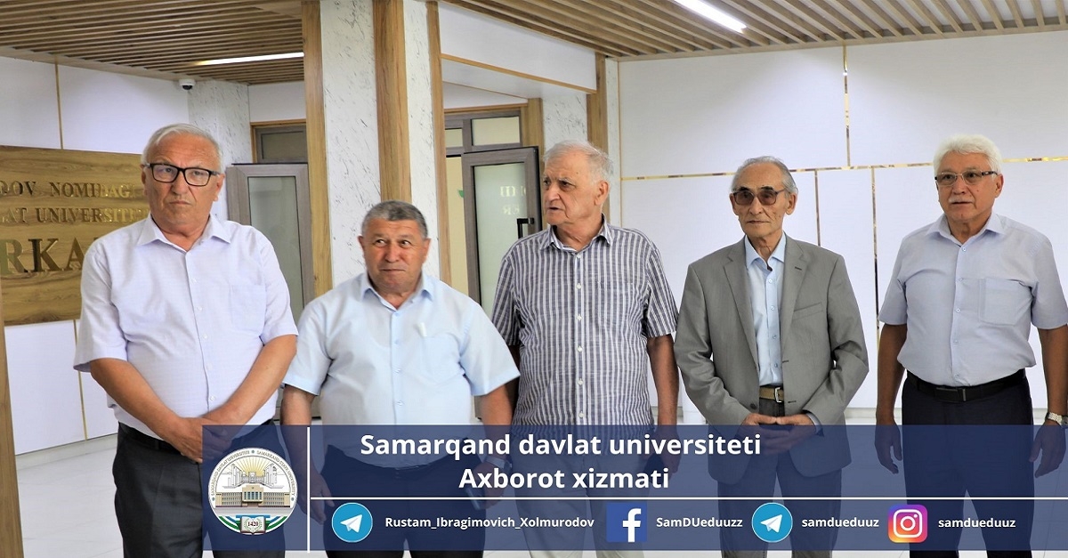 Samarqand davlat universiteti IT markaziga akademik tashrifi…