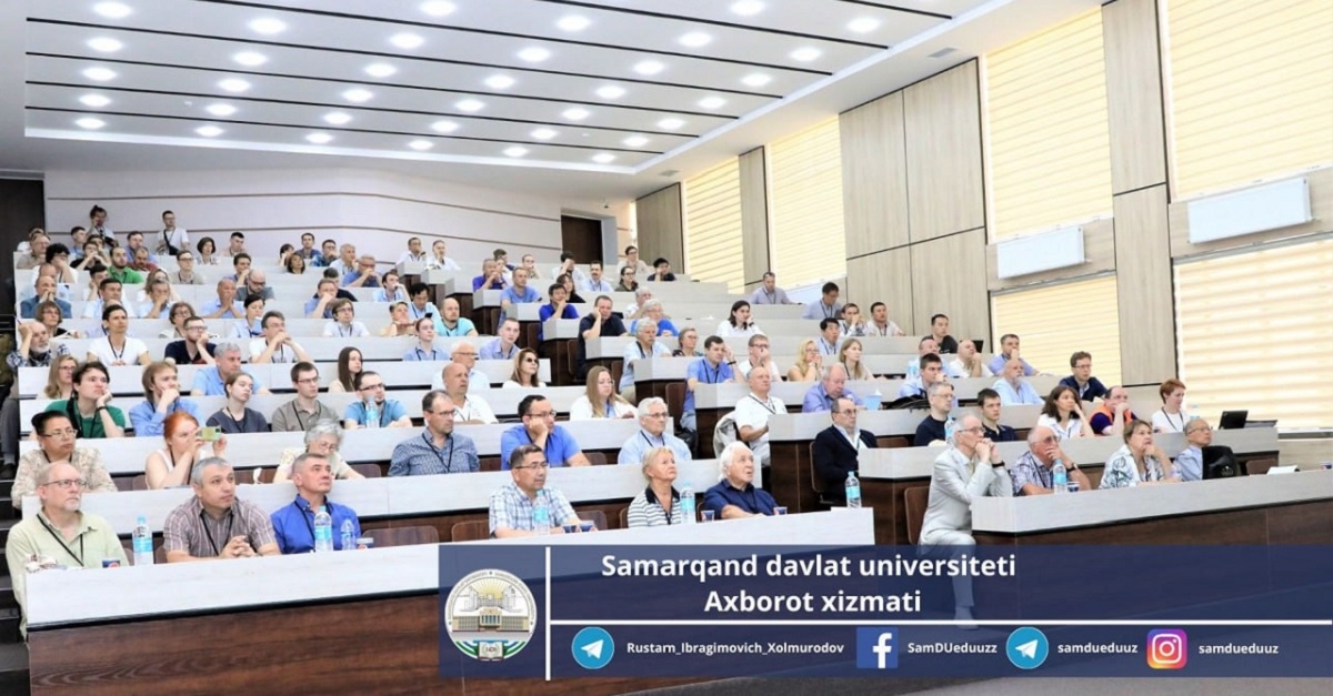  Samarqand davlat universiteti Muhandislik fizikasi institutida “Magnit hodisalar va ko‘p funksiyali magnit materiallar (SISM-2023)