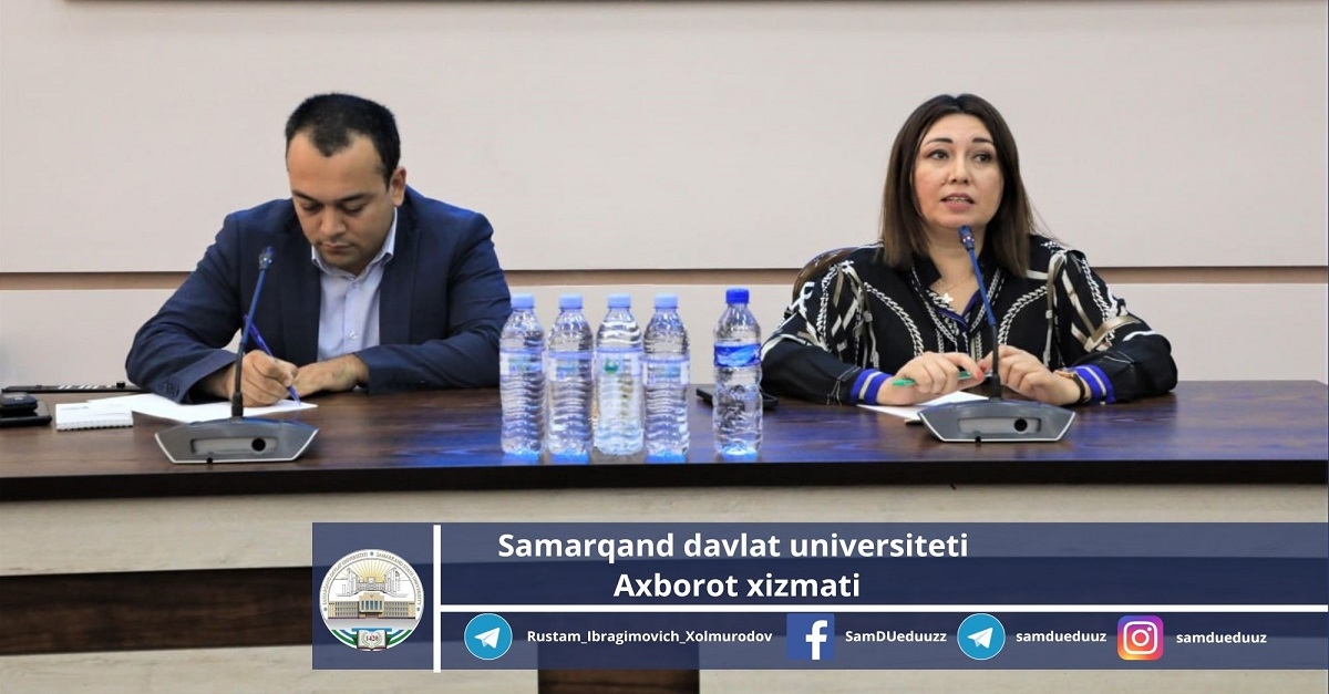 Samarqand davlat universitetida vazir o’rinbosari sayyor qabul o’tkazdi…