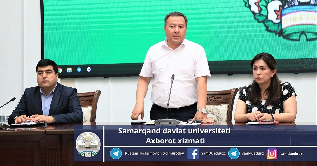 Samarqand davlat universitetining 106 nafar bitiruvchisi istiqbolli kadrlar zaxirasiga tanlab olindi…