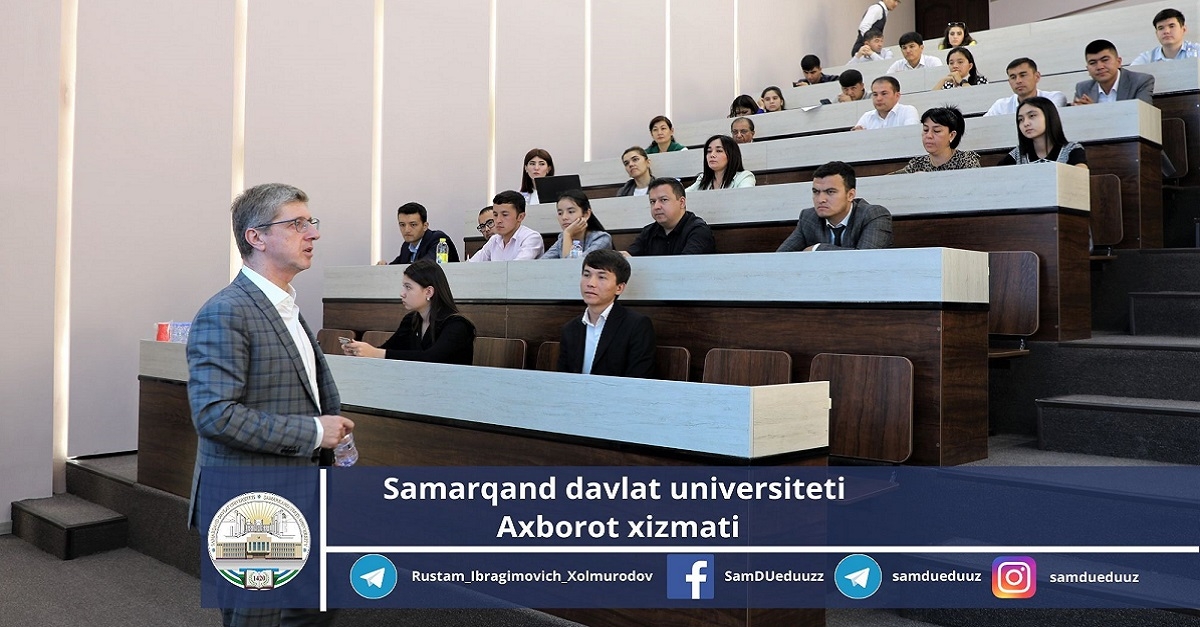 Samarqand davlat universitetida “Texnologiyalarni tijoratlashtirish va startap loyihalarni amalga oshirish” mavzusida mahorat darsi boshlandi…