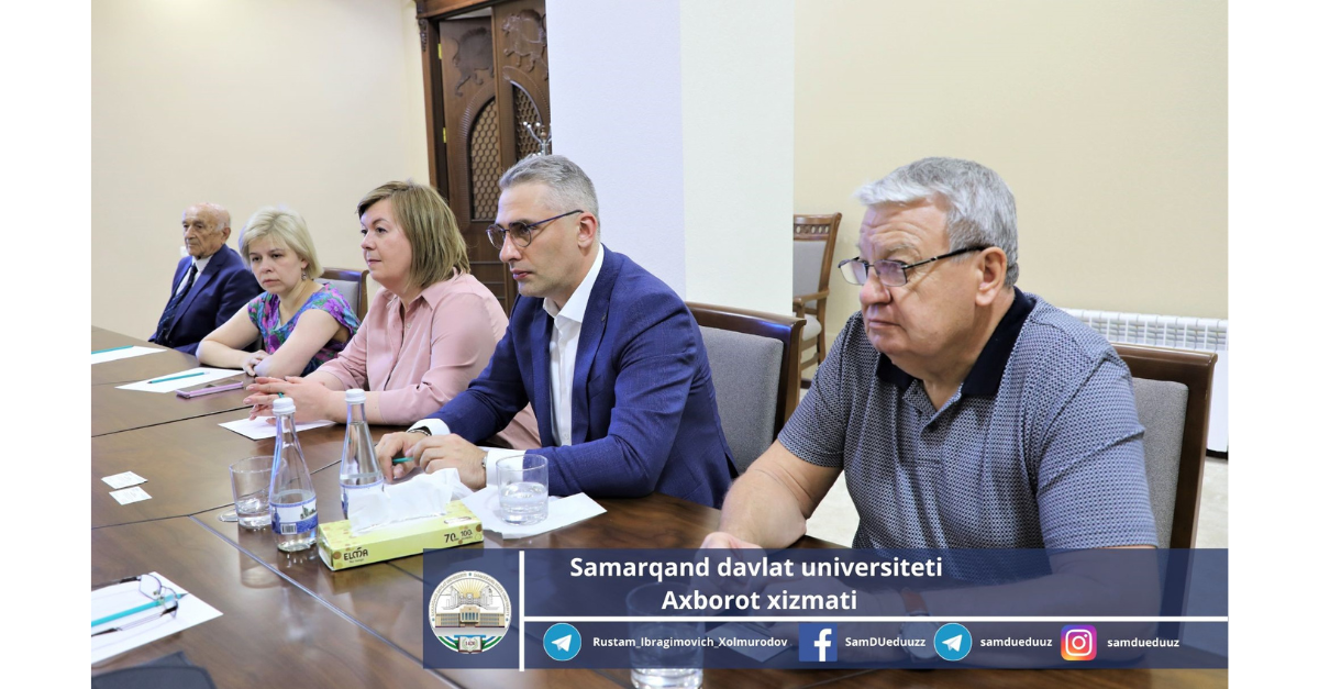 Samarkand State University will cooperate with the National Research Center of the Kurchatov Institute...