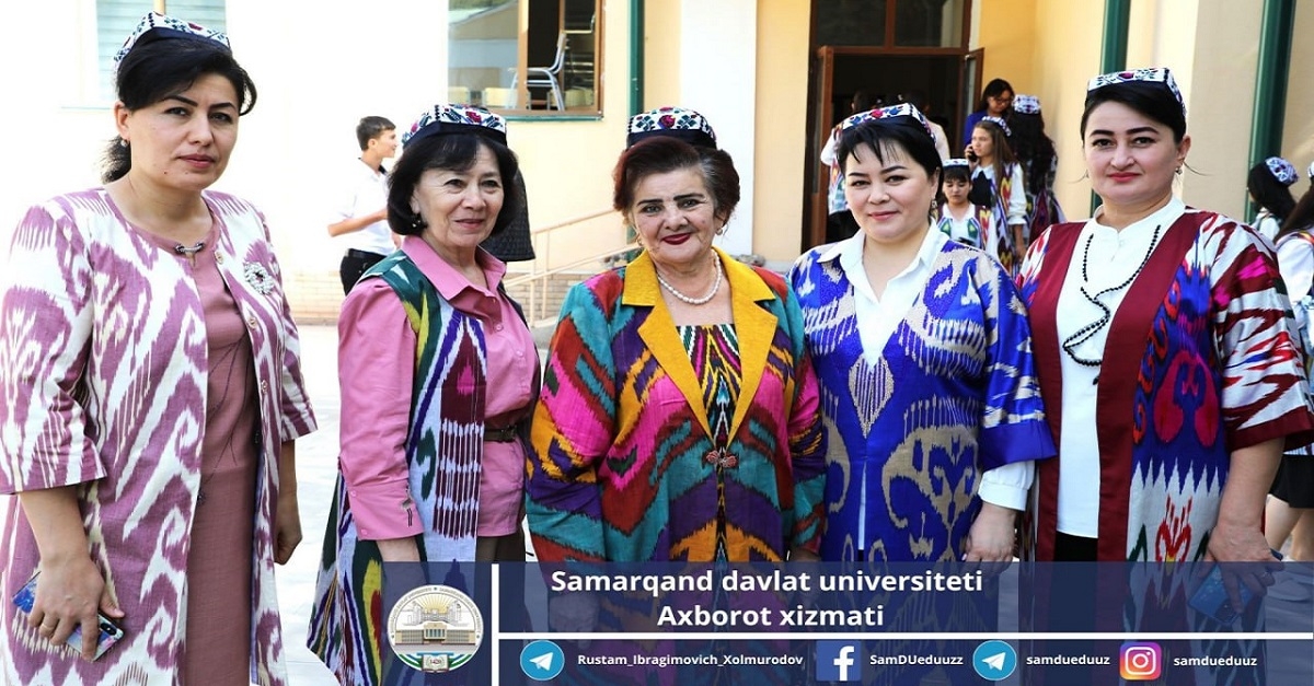 The Khan Atlas festival started at Samarkand State University...