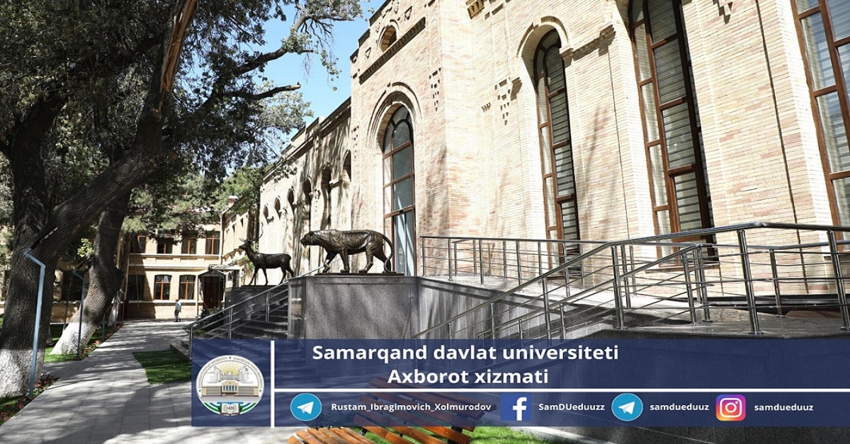 Samarqand davlat universiteti organik sintez va bioorganik kimyo kafedrasi professor-o'qituvchilari qanday tadqiqotlar olib bormoqda?..