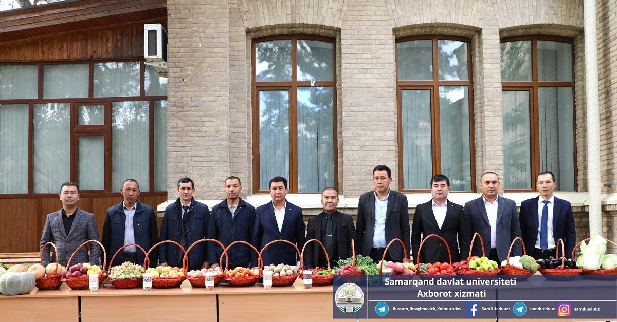The international conference “Food Security: Global and National Problems” will be held at Samarkand State University.