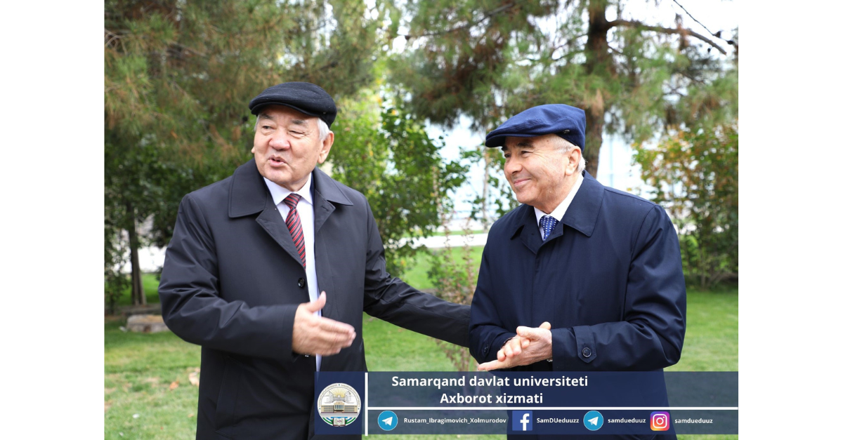 As part of the conference “Food Security: Global and National Problems”, held at Samarkand State University, Rustam Khalmuradov, rector of Samarkand State University, scientist of the Republic of Uzbekistan, member of the Senate of the Oliy Majlis, got acquainted with the food fair ...