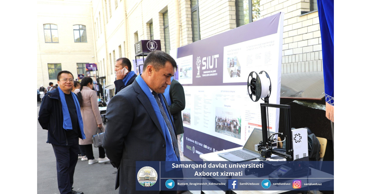 The week of innovative ideas “InnoWeek-2023” is taking place at Samarkand State University...