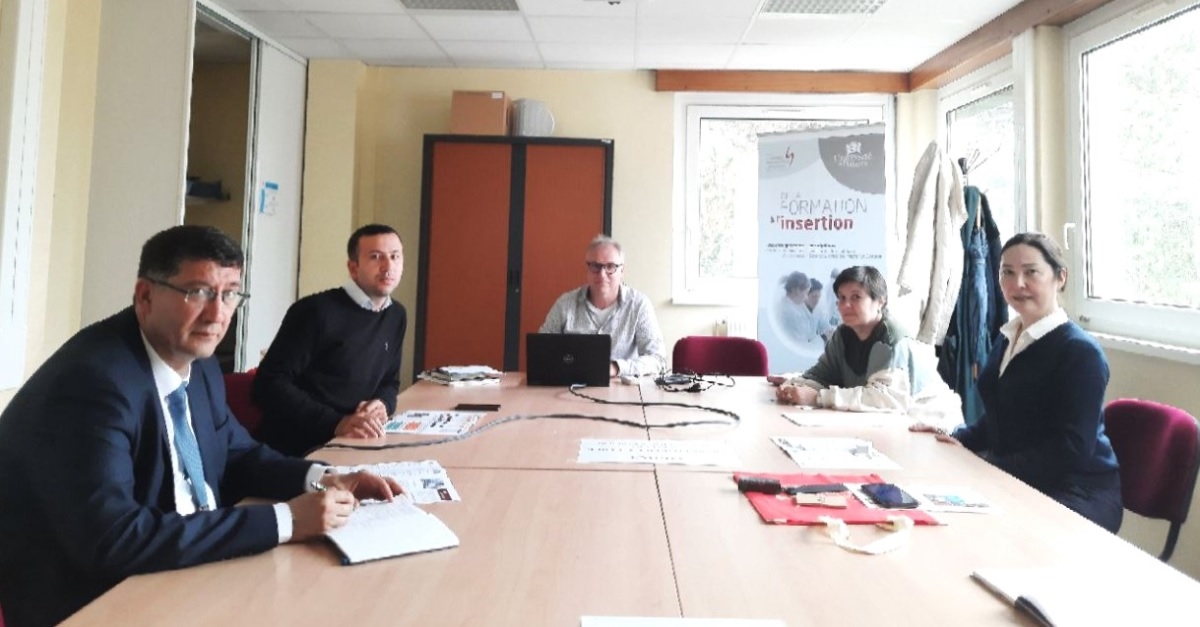 Cooperation between Samarkand State University and the French University of Poitiers...