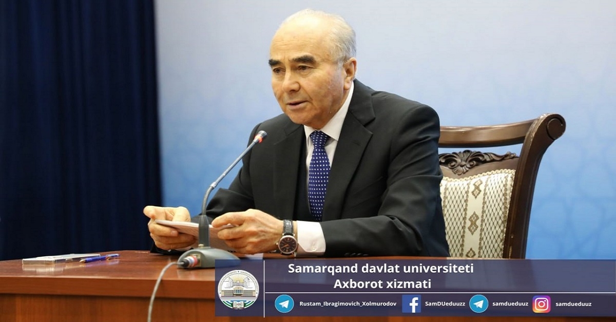 A “PARENTAL CONGRESS” was held at Samarkand State University...