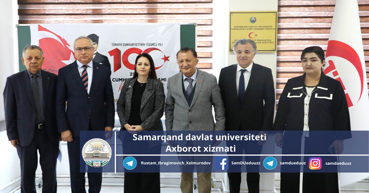 A scientific seminar on the topic “The Republic of Turkey is a modern and democratic state” was held at the Scientific Research Institute of Turkology at Samarkand State University.
