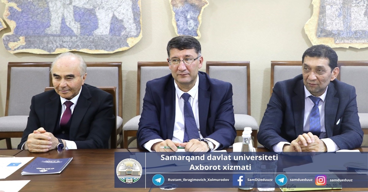 Cooperation between Samarkand State University and Samara National Research University...