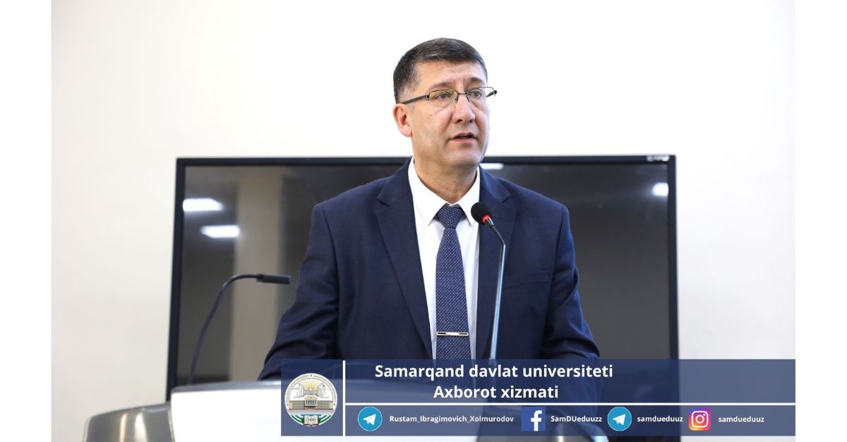 An international conference on the topic “Current problems of artificial intelligence and information technology” is being held at Samarkand State University...