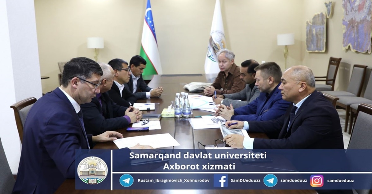 Samarqand davlat universiteti botanika bog‘ini qayta loyihalash bo’yicha rejalar ishlab chiqilmoqda…