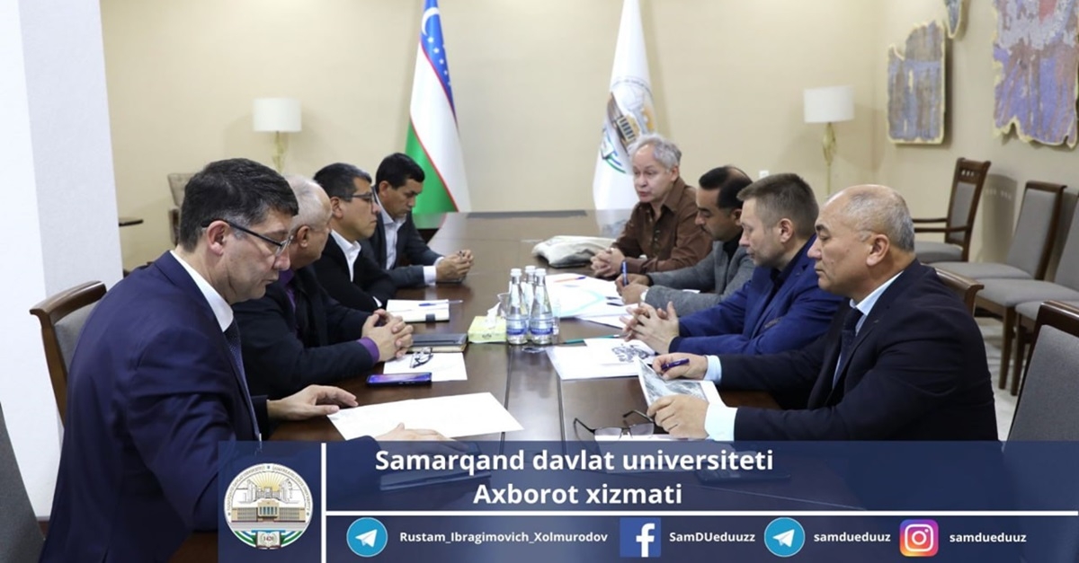 Plans are being developed for the reconstruction of the botanical garden of Samarkand State University...