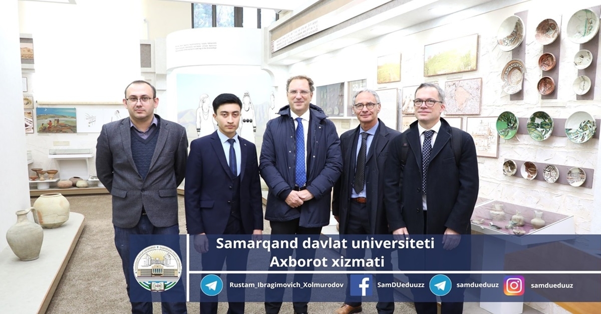 Samarqand davlat universiteti Italiyaning Tushia universiteti bilan talabalar almashinuvini yo‘lga qo‘yadi…