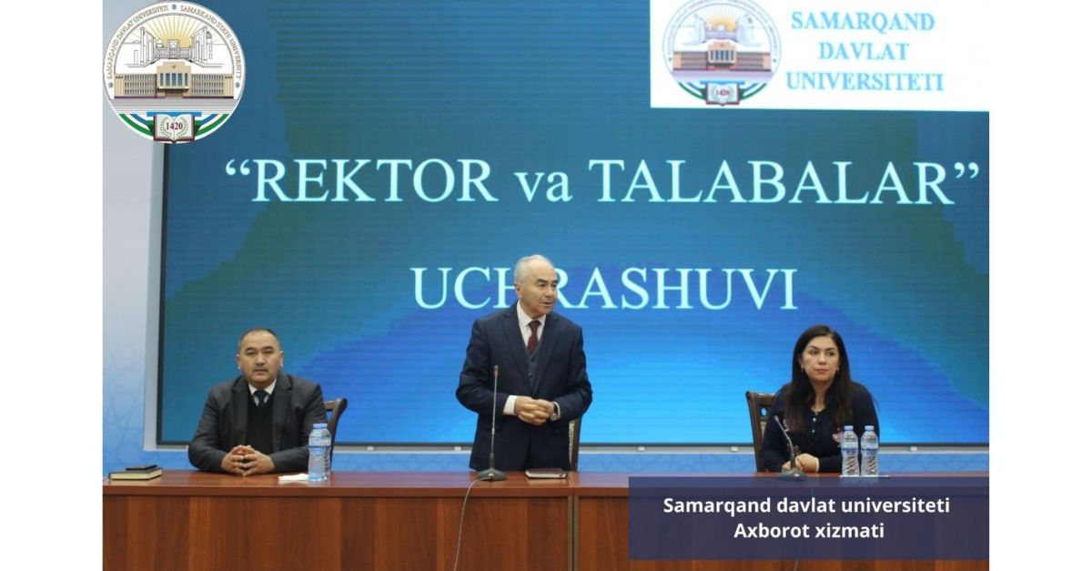Meeting of the rector and youth...