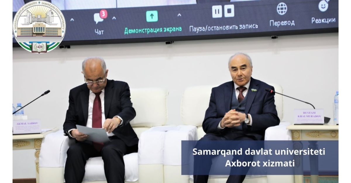 В Самаркандском государственном университете стартовали мастер-классы, организованные в рамках глобального форума «Образование в области прав человека»...