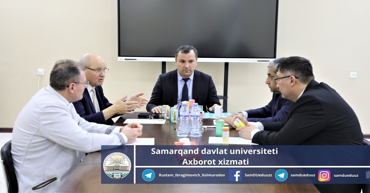 Cooperation with Samarkand State University and the Hungarian Research Institute of Medicinal Plants and Herbs...