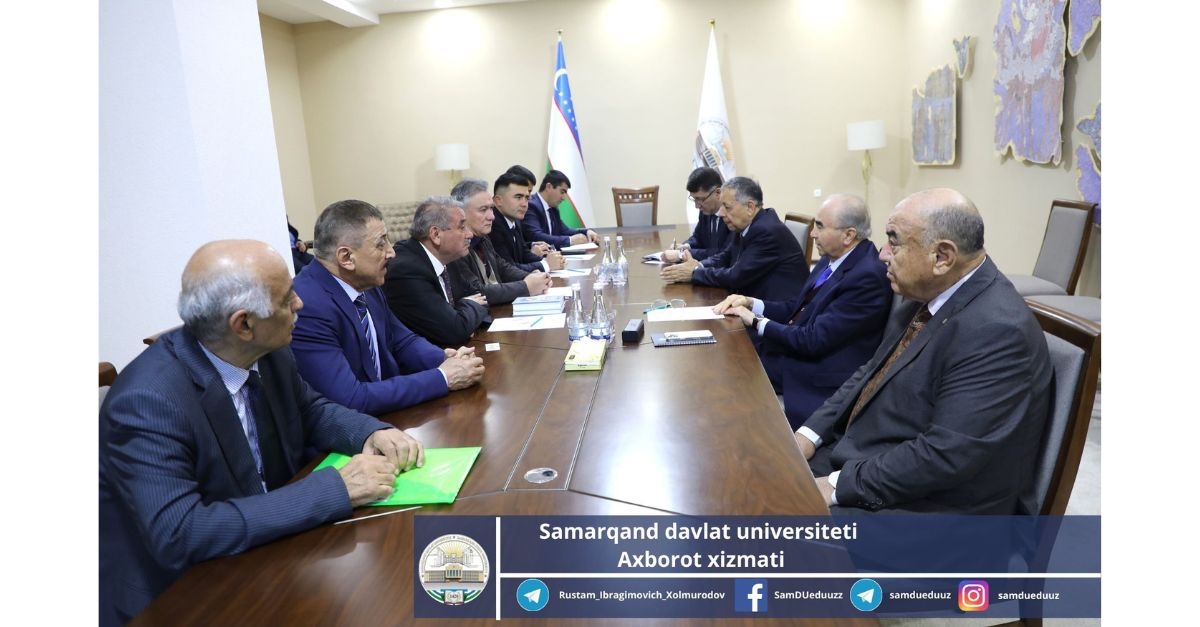 Cooperation between Samarkand State University and Penjakent Pedagogical Institute...