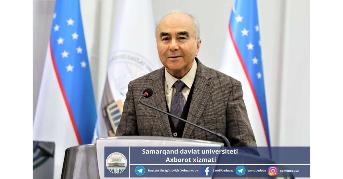 Samarkand State University: women scientists in the spotlight...