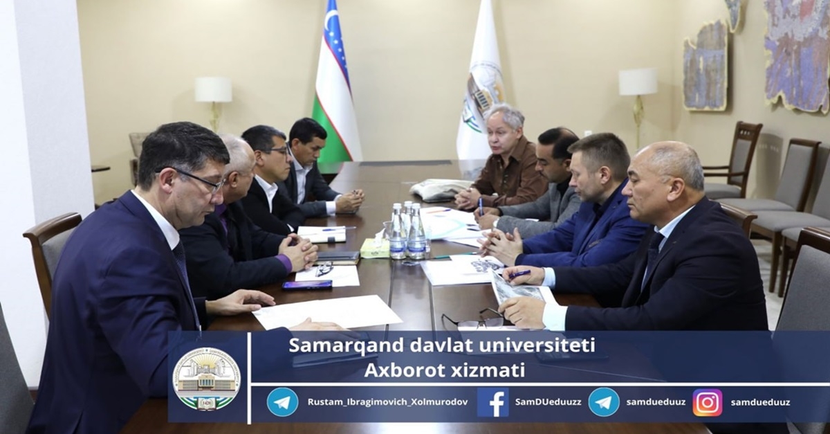 Plans are being developed for the reconstruction of the botanical garden of Samarkand State University...