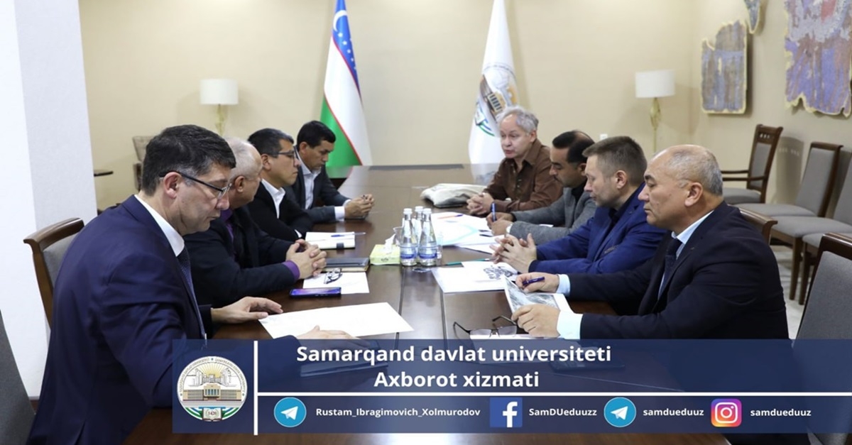 Samarqand davlat universiteti botanika bog‘ini qayta loyihalash bo’yicha rejalar ishlab chiqilmoqda…