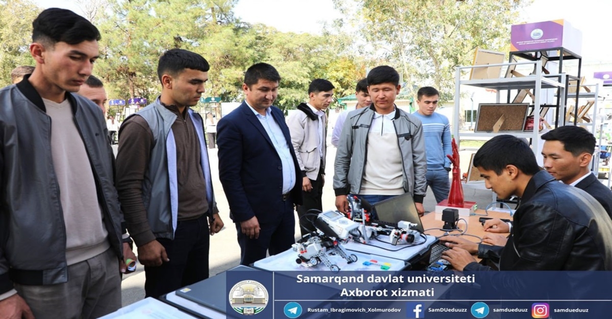 Samarqand davlat universitetida “InnoWeek-2023” xalqaro innovatsion gʻoyalar haftaligi o'tkazilmoqda...