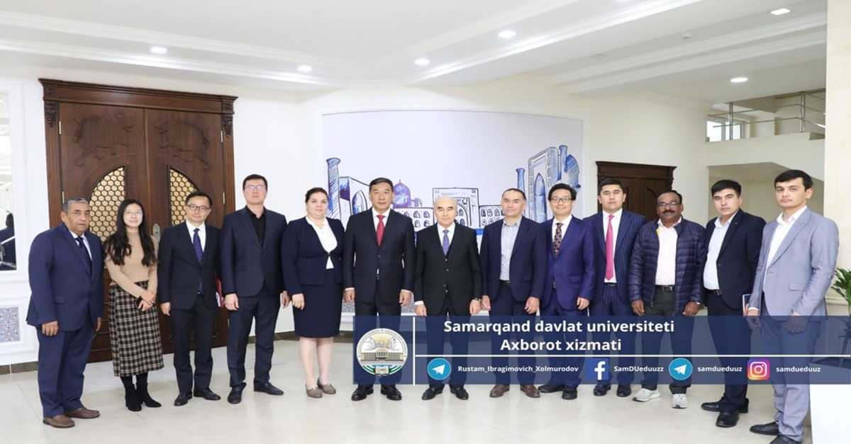 Samarqand davlat universiteti Xitoyning Renmin universiteti bilan hamkorlik qiladi...