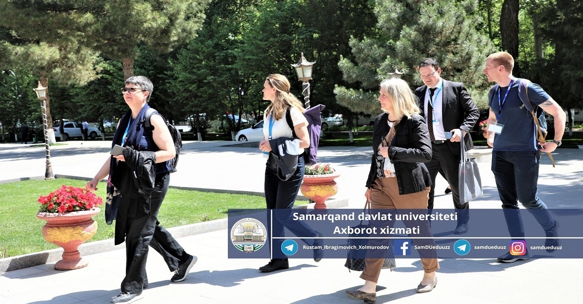 Cooperation between Samarkand State University and German universities
