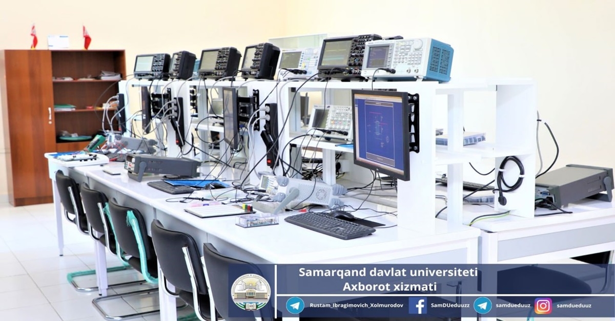 What do we know about the scientific laboratory of nuclear physics at Samarkand State University?