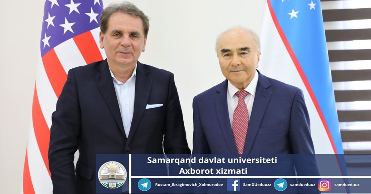 Samarkand State University will cooperate with Webster University of the USA...