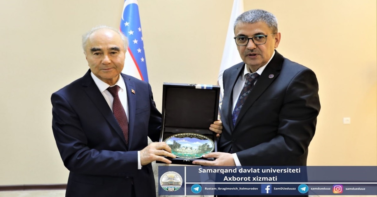 Cooperation between Samarkand State University and Pamukkale University (Türkiye)